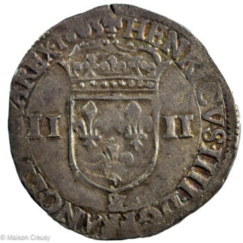 Henri IV quart d'écu 1603 Aix