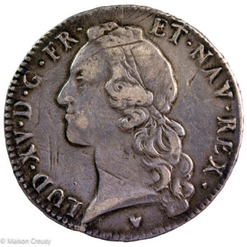 Louis XV Écu aux bandeau 1765 Aix