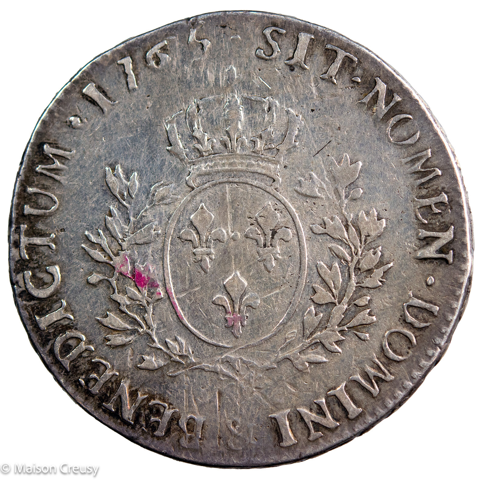 Louis XV Écu aux bandeau 1765 Aix