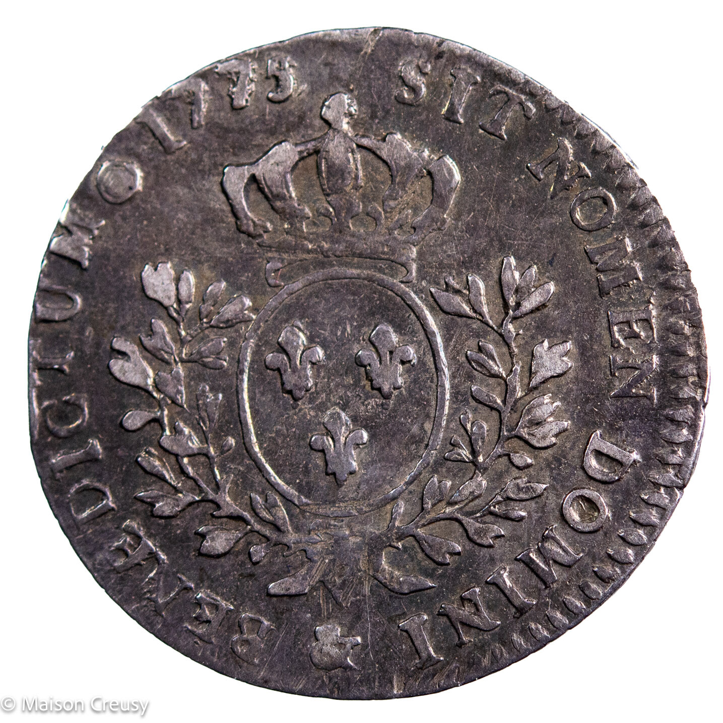 Louis XVI cinquième d’écu 1775 Aix