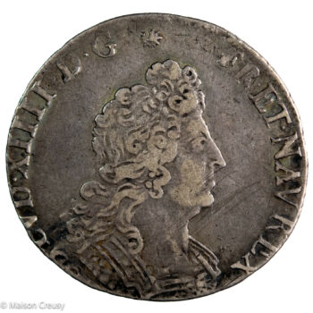 Louis XIV quart d'écu aux insignes 1702 Aix