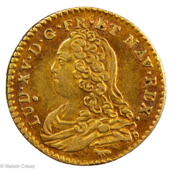 Louis XV demi louis aux lunettes 1726 Paris