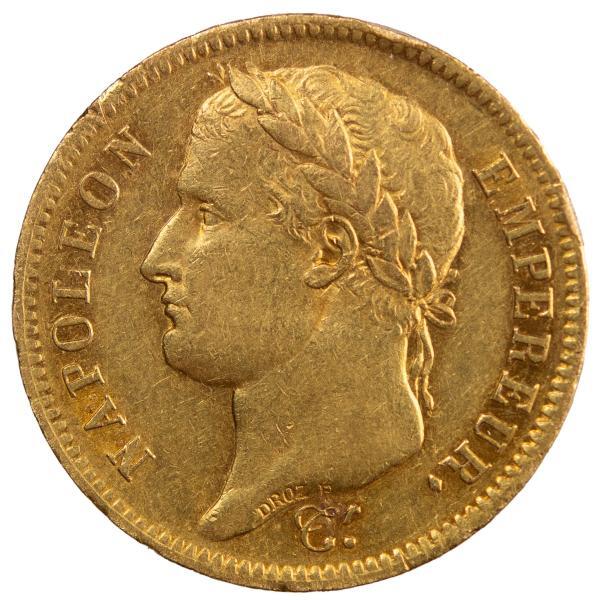 Napoléon I gold 40 francs 1812 Paris