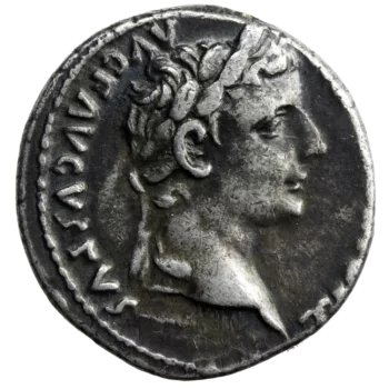 Tibère denier frappé à Lyon en 15-16