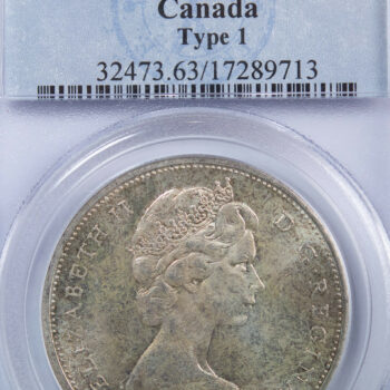 Canada Dollar 1965 PCGS MS63