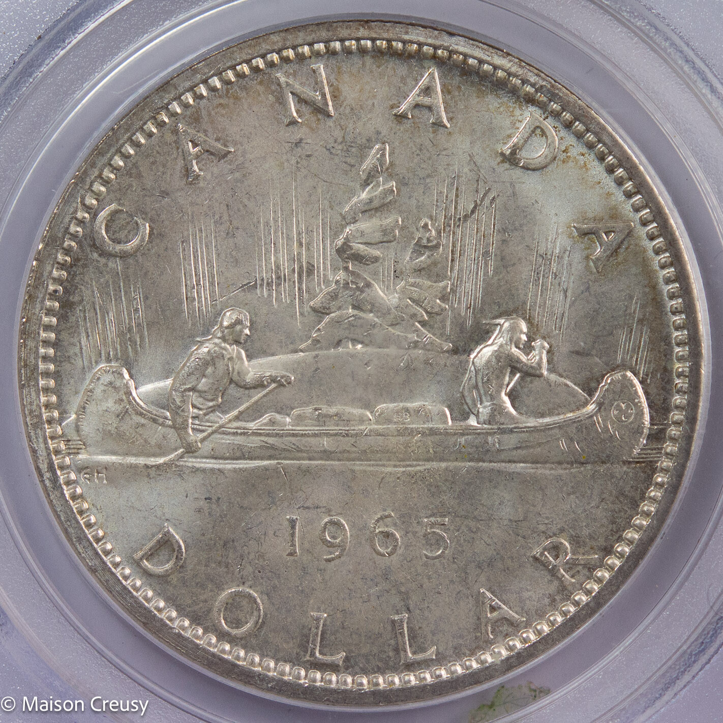 Canada Dollar 1965 PCGS MS63