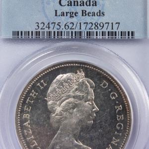Canada dollar 1966 PCGS MS62