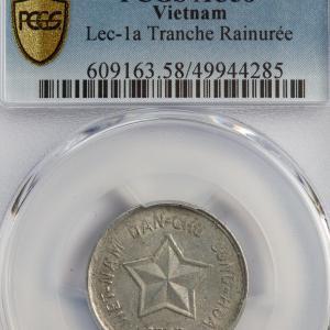 Vietnam 20 xu 1945 PCGS AU58