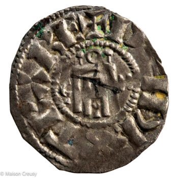 Vicomte d'Orléans denier au nom d'Hugues