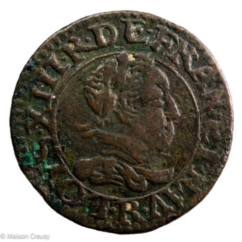 Louis XIII double tournois 1620 R