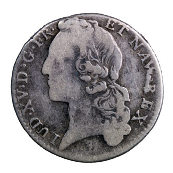 Louis XV 1/5 d'écu au bandeau 1741 Dijon