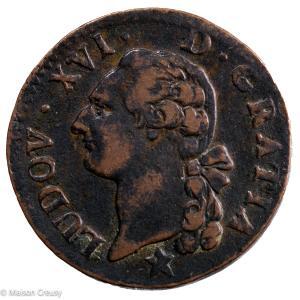Louis XVI sol 1790 Marseille