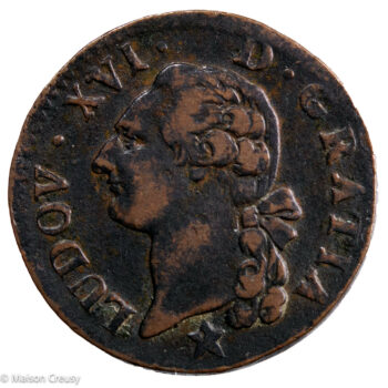 Louis XVI sol 1790 Marseille