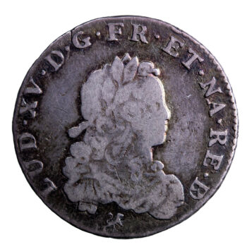 Louis XV 1/3 d'écu de France 1722 Pau