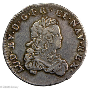 Louis XV 1/3 écu de France 1723 Aix