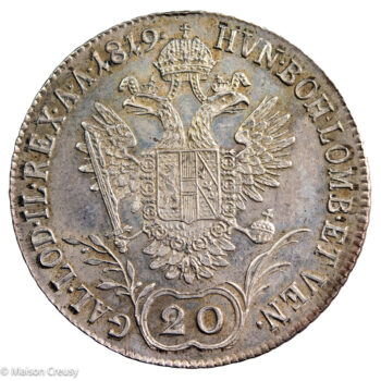 Austria 20 kreuzer 1819 Milan