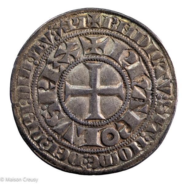 Luxembourg Charles IV gros tournois