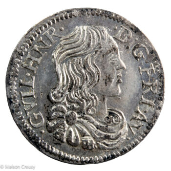 Orange Guillaume Henri de Nassau 1/12 écu 1661