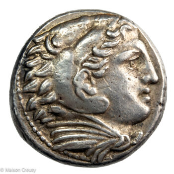 Macédoine Alexandre III tétradrachme frappé à Amphipolis