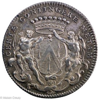 Bourgogne jeton 1748 Maire de Dijon Burteur