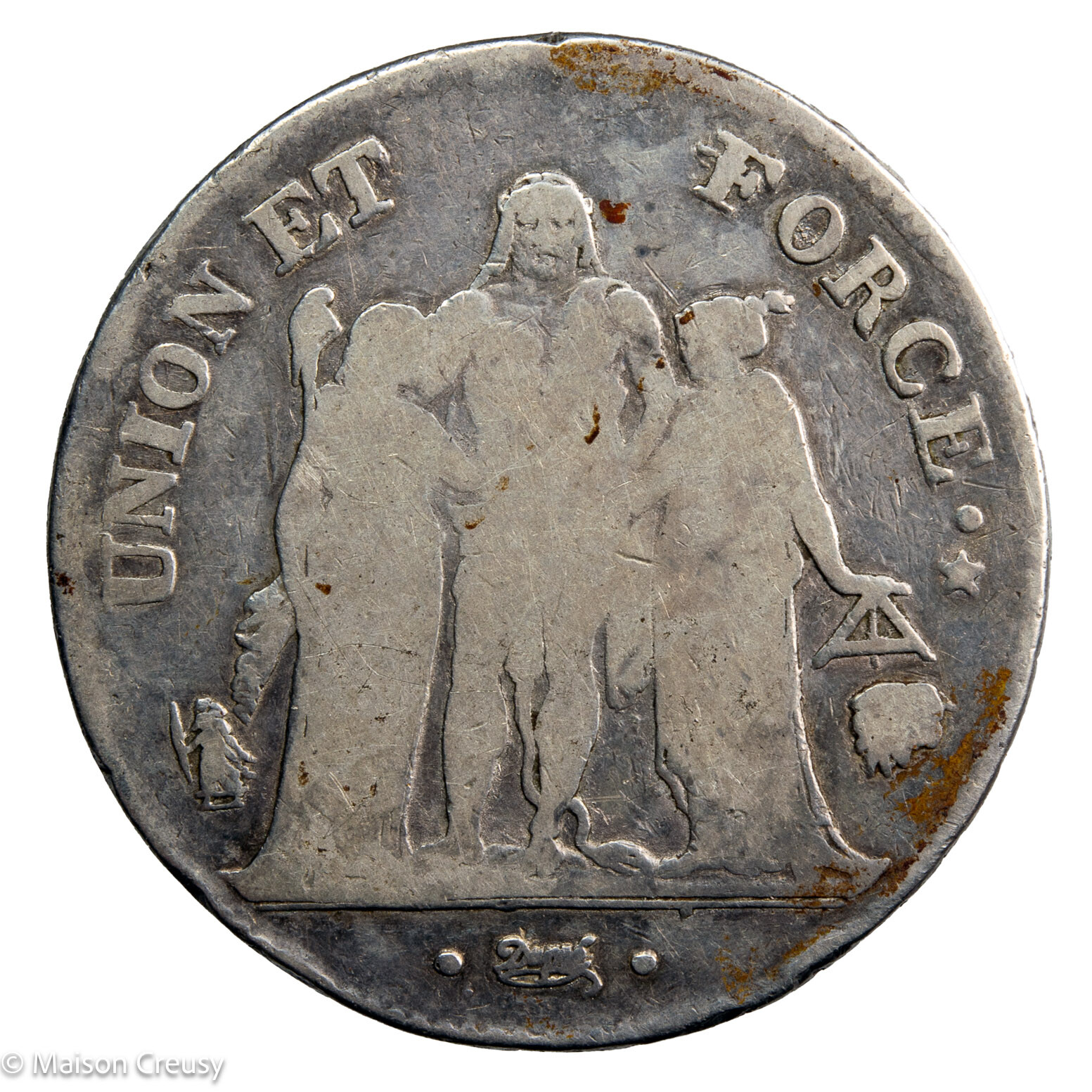 Consulat 5 francs An 8 Bayonne