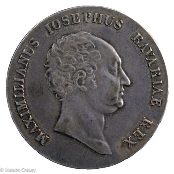 Maximilien I roi de Bavière Thaler 1816 Munich
