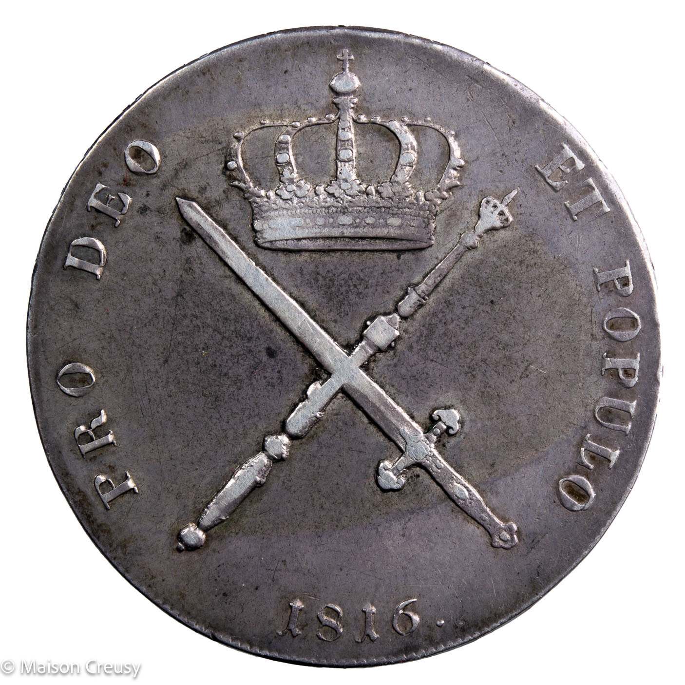 Maximilien I roi de Bavière Thaler 1816 Munich