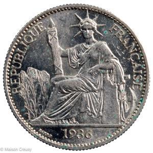 Indochine 50 cent 1936