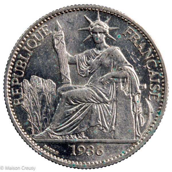 Indochina AR 50 cent 1936