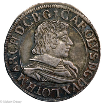 Lorraine Charles IV Teston 1628 Nancy
