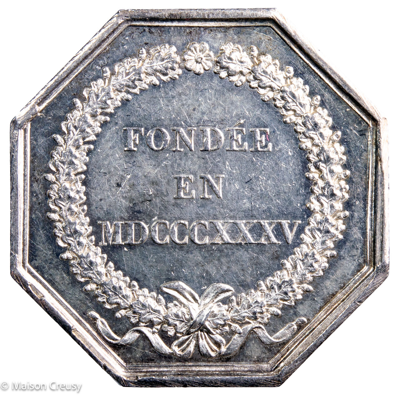 Banque de Lyon AR jeton 1835