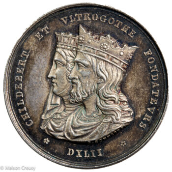 Civil Hospitals of Lyon AR jeton 1845