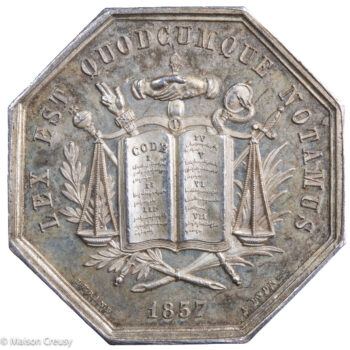 Jeton de Notaire Vienne 1837
