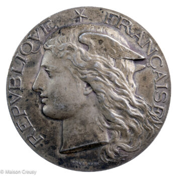 Médaille en argent Ecole nationale d'Horlogerie Cluses