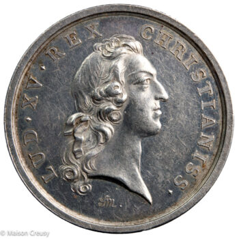 Louis XV médaille mariage du dauphin 1747