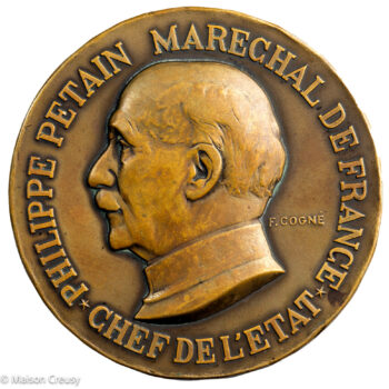 Pétain médaille journée sportive de l'état français