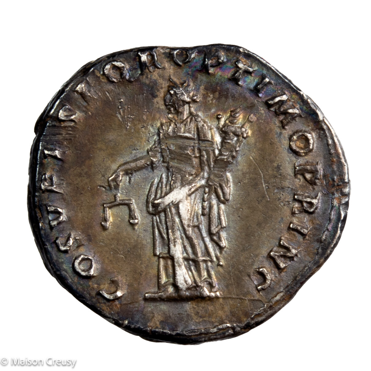 Trajan denier Rome 108