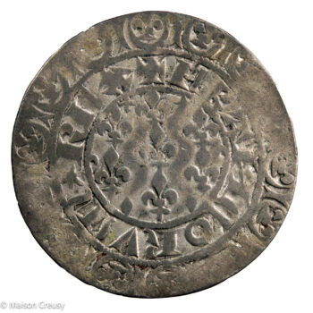 Jean II gros blanc au fleurs de lis