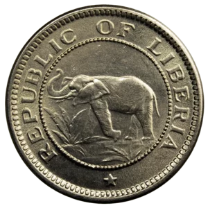 Liberia half cent 1941