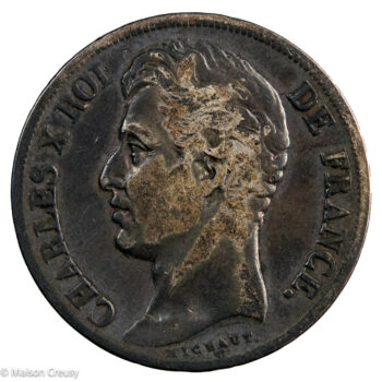 Charles X 2 francs 1827 Lille