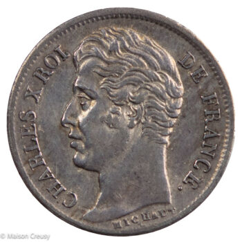 Charles X 1/2 franc 1828 Lille