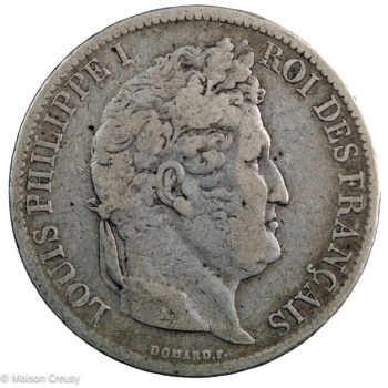 Louis Philippe 5 francs laurée 1831 Bordeaux