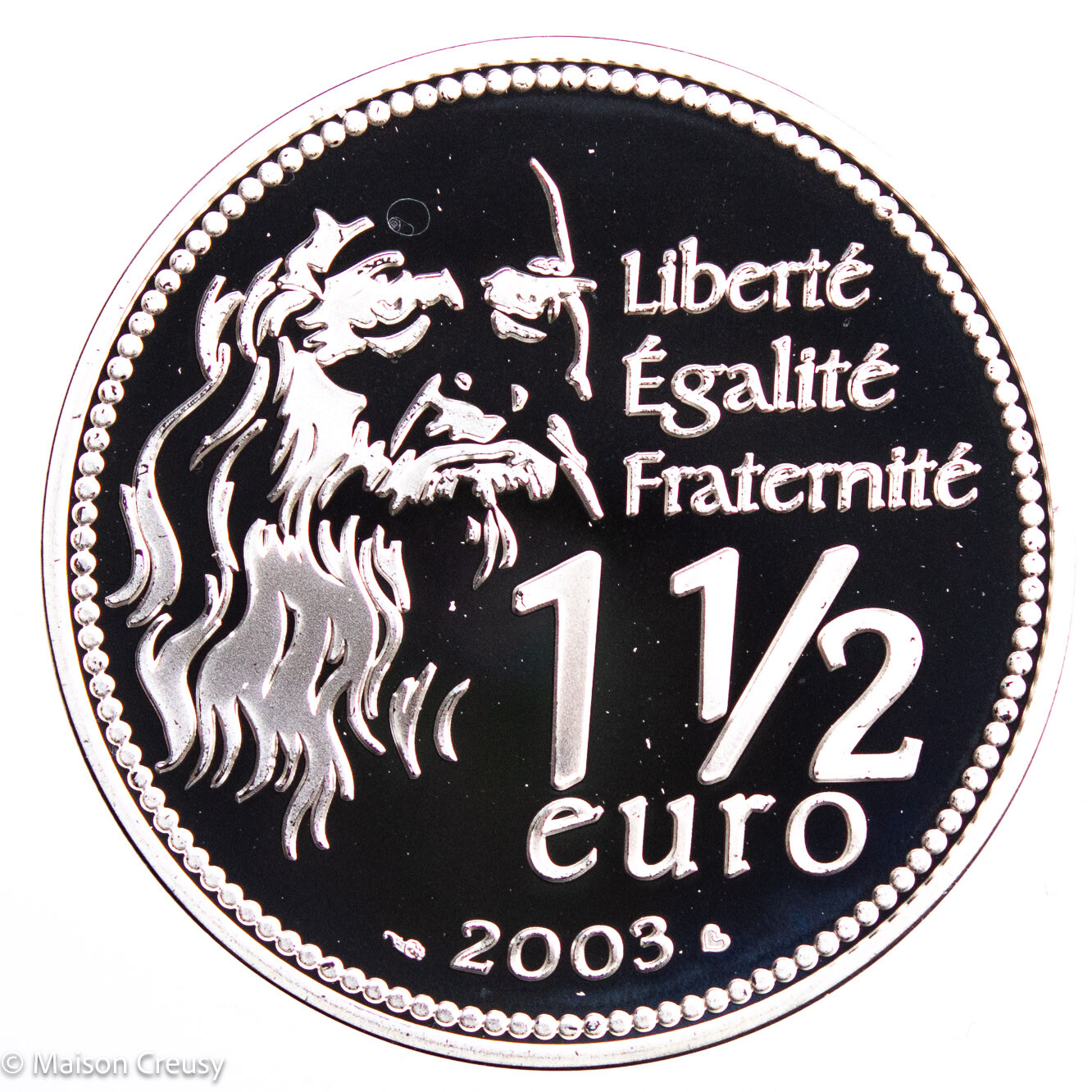 500th anniversary of Mona Lisa 1,5 euro 2003