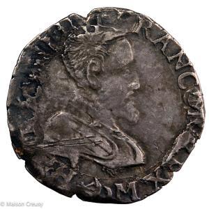 Henri II demi teston 1559 Bordeaux