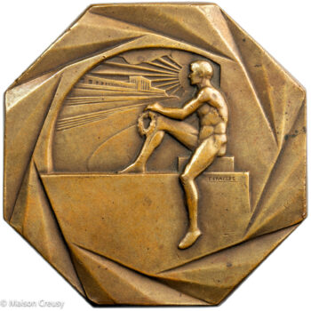 Médaille écho d'Alger par Fraisse