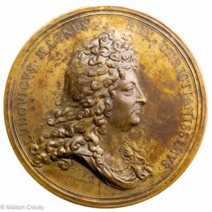 Louis XIV AE medal 1691