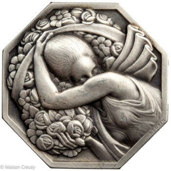 Médaille la porteuse de fleurs par Turin