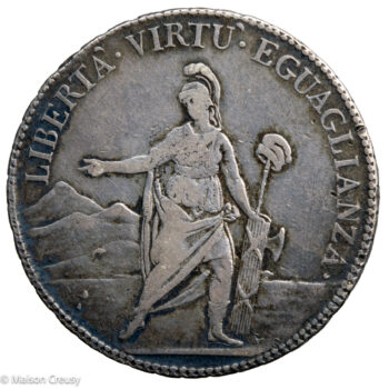 Republique Piémontaise 1/2 scudo An VII