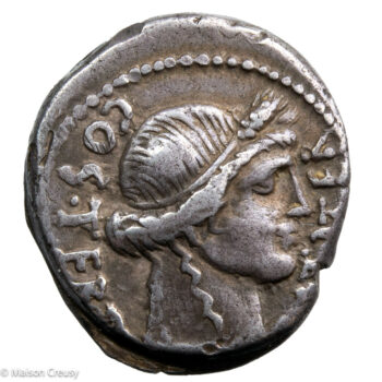 Jules Cesar denier -46