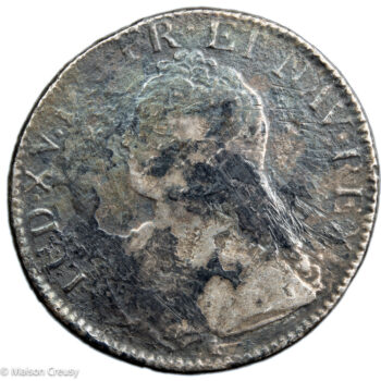 Louis XV écu aux branches d'olivier 1733 X